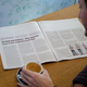 Image for article titled An Algorithmic Newspaper Published For Just One Coffeeshop in London